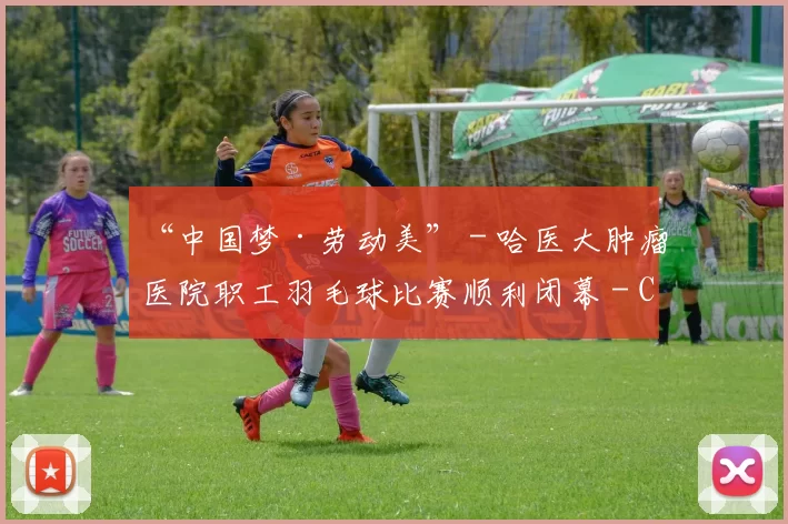 “中国梦·劳动美” - 哈医大肿瘤医院职工羽毛球比赛顺利闭幕 - Copy (11)